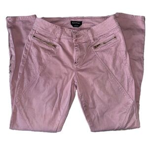 Bebe pink skinny jeans